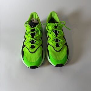 Adidas Ozweego Solar Green. Neon Green and Black Athletic Shoes